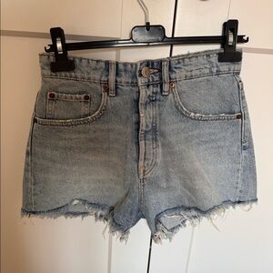 ZARA High waisted Jean shorts